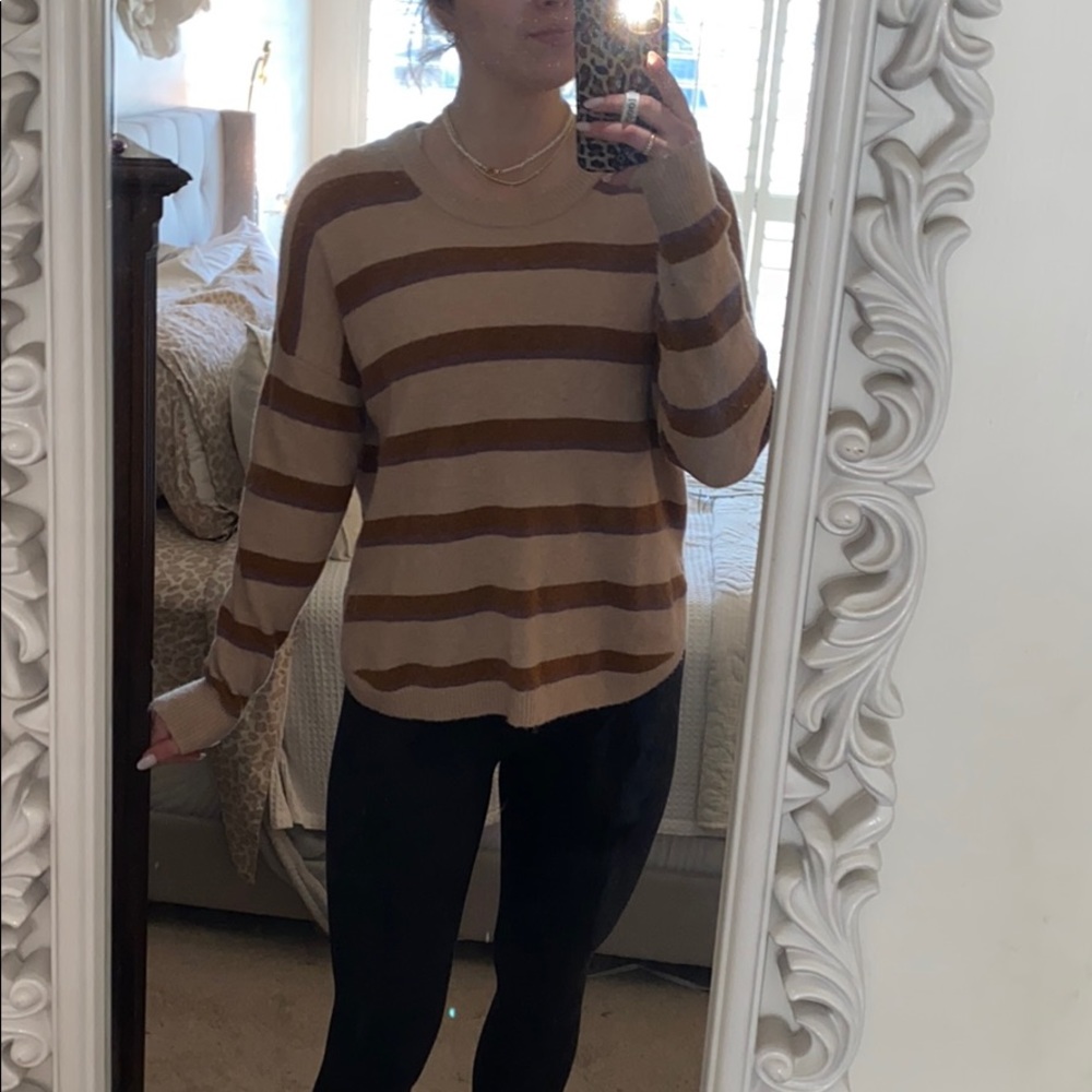 Madewell striped sweater